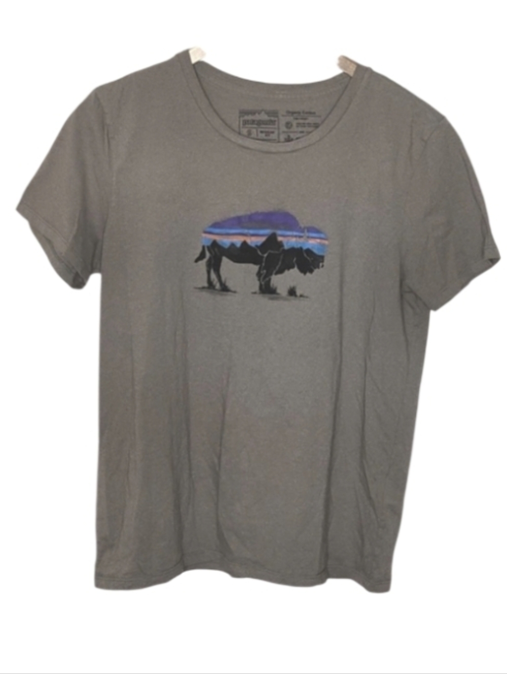 Patagonia Fitz Bison Responsibili-Tee